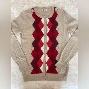 Argyle Cardigan